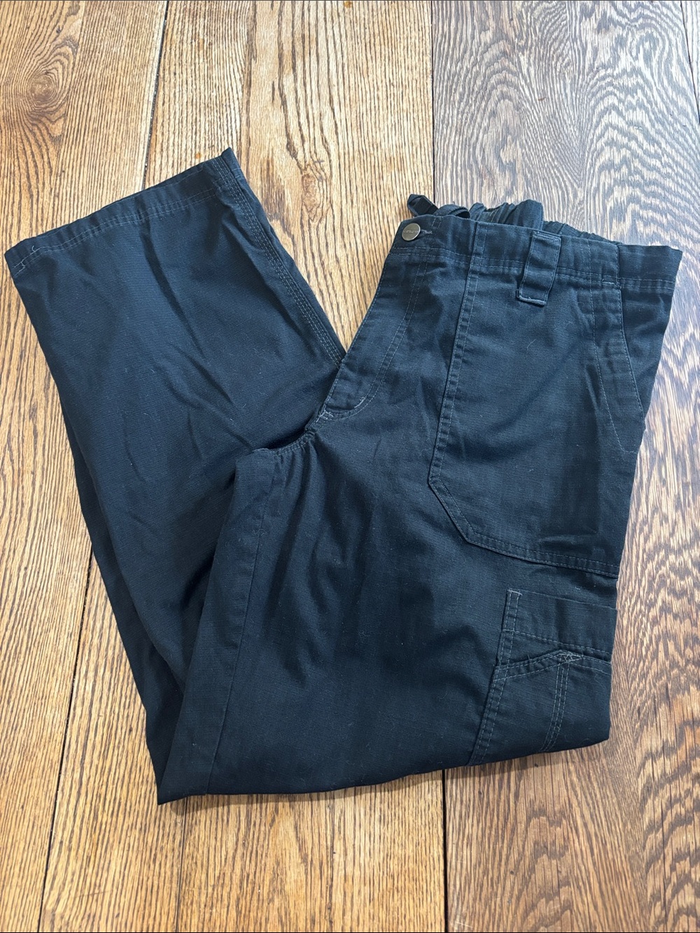Carhartt Black Cargo Scrub Pants